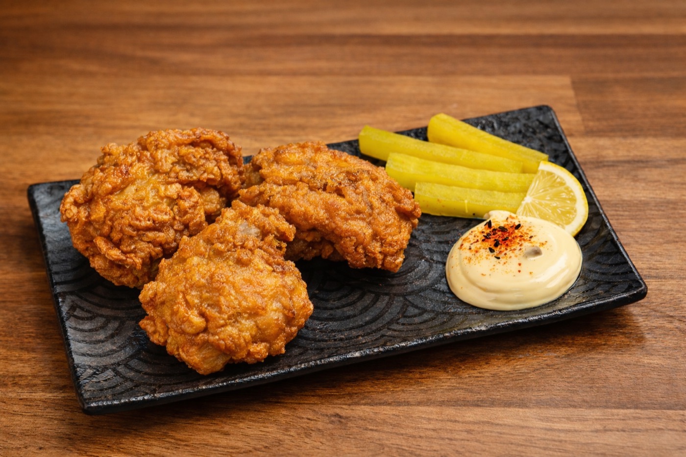 Karaage fried chicken
