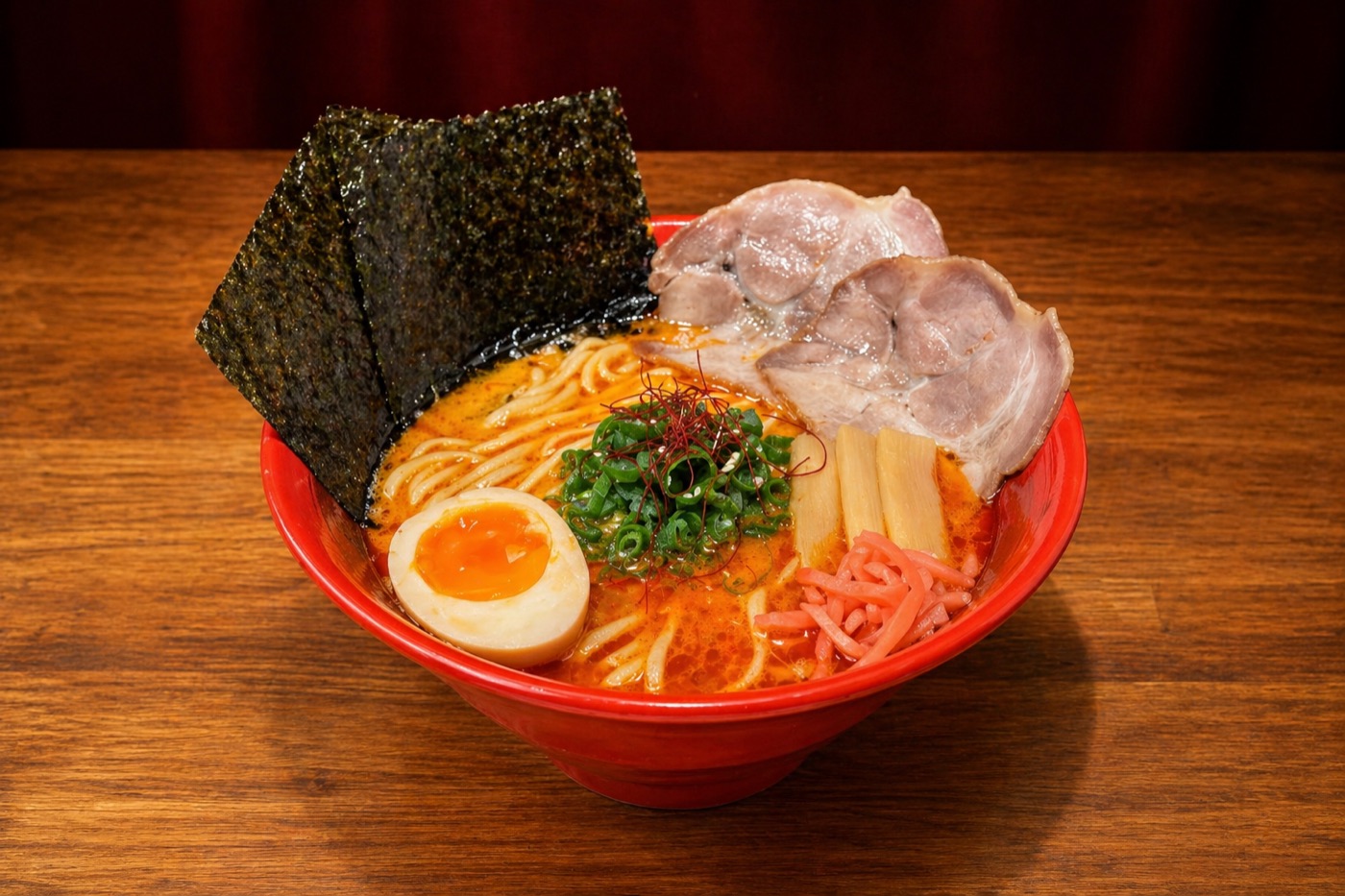 Spicy Miso Tonkotsu ramen